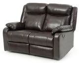 Stylish Reclining Loveseat For Two - Furniture Home Direct