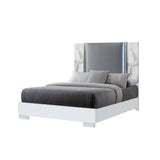 Moon - Modern Bed With LED Accent Lighting - Furniture Home Direct