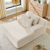 Modern Single Lazy Sofa Lounge Chair With High Density Foam - Furniture Home Direct