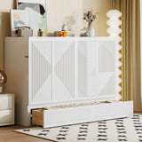 Murphy Bed With Large Drawer, USB Ports And Outlets - Furniture Home Direct