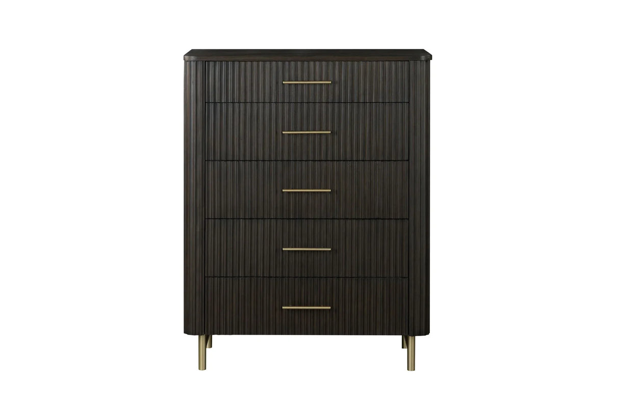 Clayten - Chest - Espresso - Furniture Home Direct