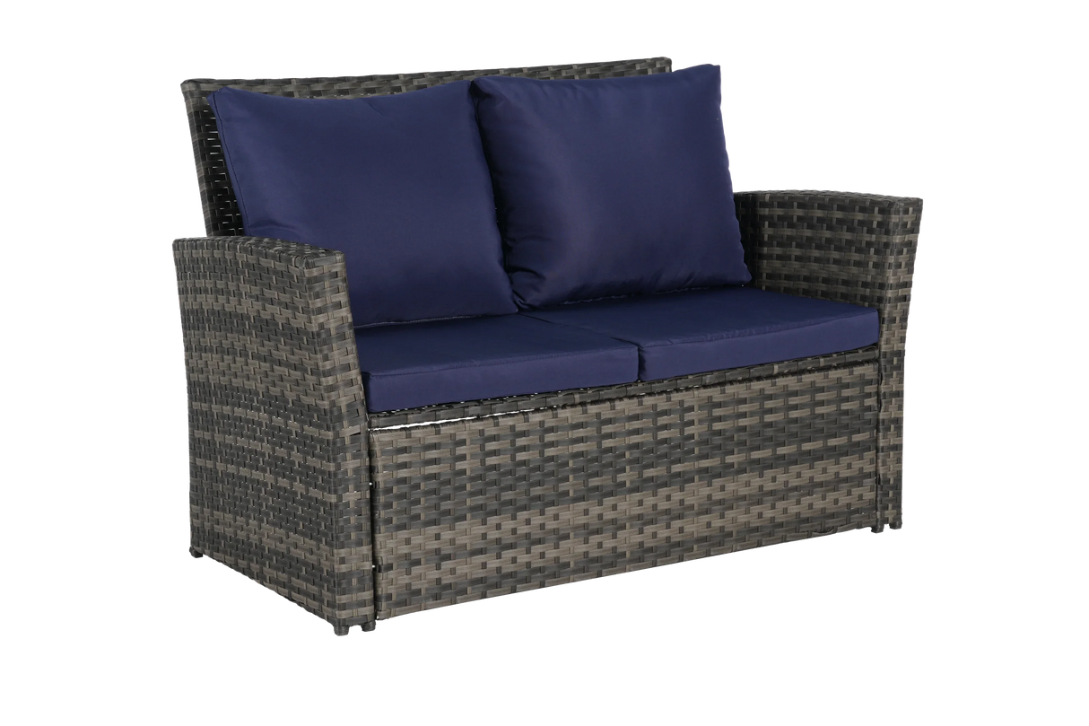 7 PC Rattan Outdoor Set - Furniture Home Direct