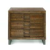 Andria - Reclaimed Nightstand - Oak - Furniture Home Direct