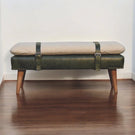 Buffalo - Hide Leather Bench - Furniture Home Direct