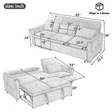 3 Seater Sofa Bed And Reversible Recliner - Furniture Home Direct