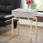 Spacious Table Top Accent Side Table, Storage Drawer, Contemporary & Modern - Furniture Home Direct