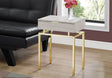 Spacious Table Top Accent Side Table, Storage Drawer, Contemporary & Modern - Furniture Home Direct