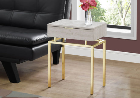 Spacious Table Top Accent Side Table, Storage Drawer, Contemporary & Modern - Furniture Home Direct