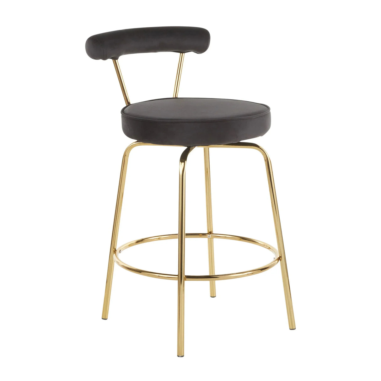 Rhonda - Glam Counter Stool (Set of 2) - Furniture Home Direct