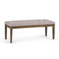 Waverly - Upholstered Tufted Ottoman Bench - Furniture Home Direct