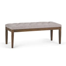 Waverly - Upholstered Tufted Ottoman Bench - Furniture Home Direct