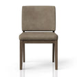 Leather Soft Back Chair (Set of 2) - Light Brown - Furniture Home Direct