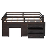 Loft Bed With Cabinet And Shelf - Furniture Home Direct