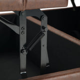 Harrison - Upholstered Coffee Table Storage Ottoman - Furniture Home Direct