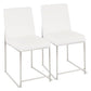 Fuji - Contemporary Modern Elegance High Back Dining Chair (Set of 2) - Furniture Home Direct