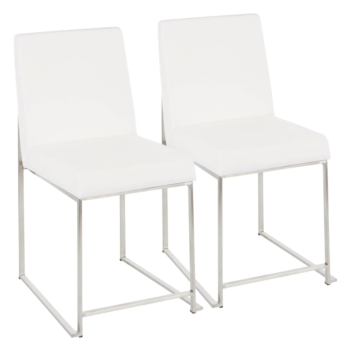 Fuji - Contemporary Modern Elegance High Back Dining Chair (Set of 2) - Furniture Home Direct