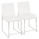 Fuji - Contemporary Modern Elegance High Back Dining Chair (Set of 2) - Furniture Home Direct