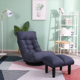 Adjustable Japanese Reclining Floor Chair Sofa With Metal Frame For Living Room - Furniture Home Direct