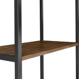 Ralston - Bookcase - Rustic Natural Aged Brown - Furniture Home Direct