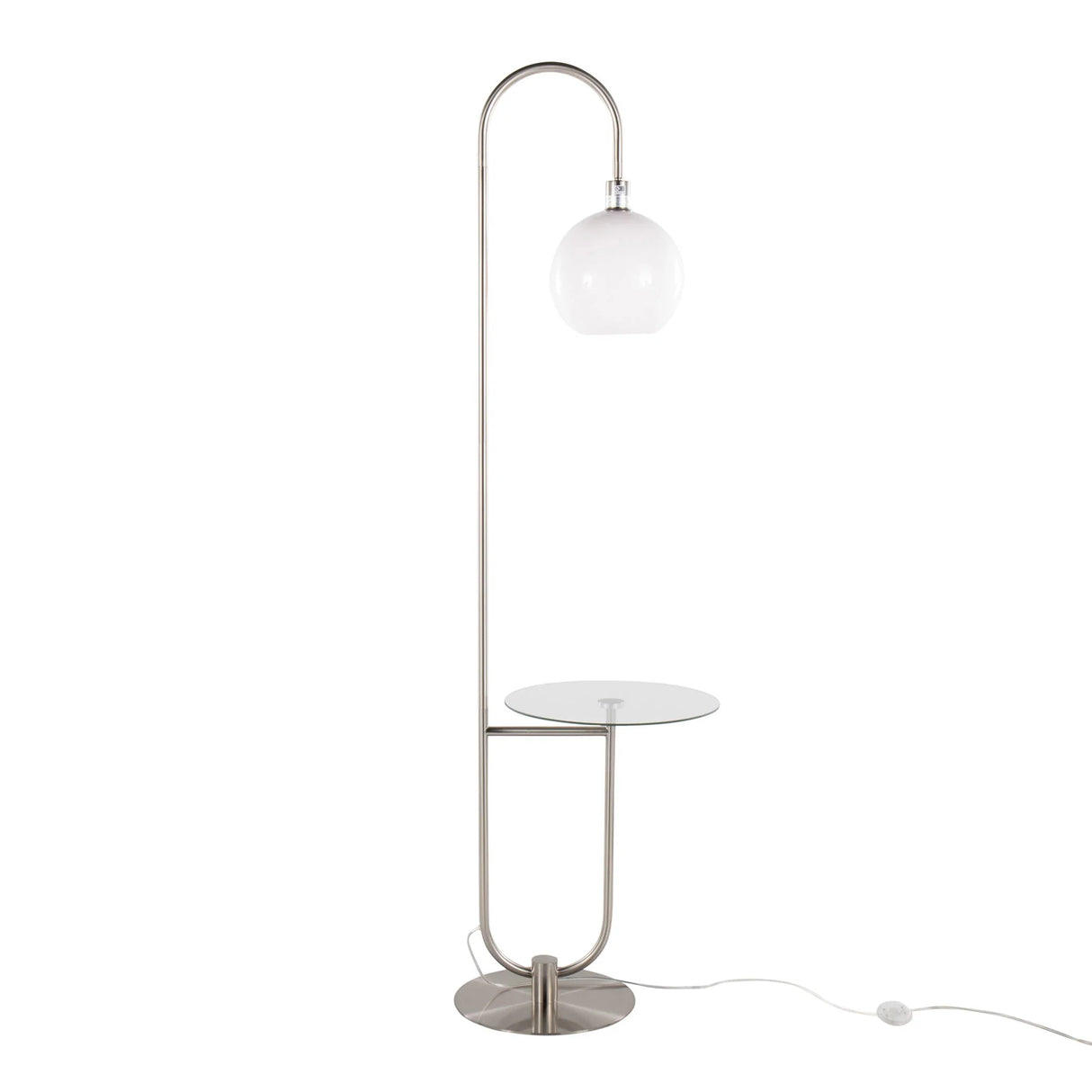 Trombone - Contemporary / Glam Floor Lamp - Furniture Home Direct