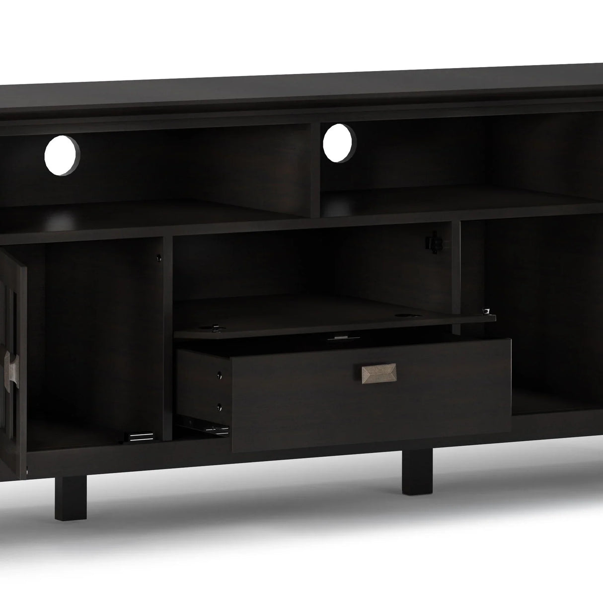 Artisan - TV Media Stand - Hickory Brown - Furniture Home Direct