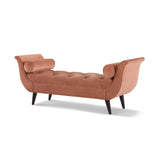 Alma - Tufted Flared Arm Entryway Bench - Furniture Home Direct