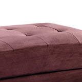 Chic Contemporary Ottoman - Furniture Home Direct
