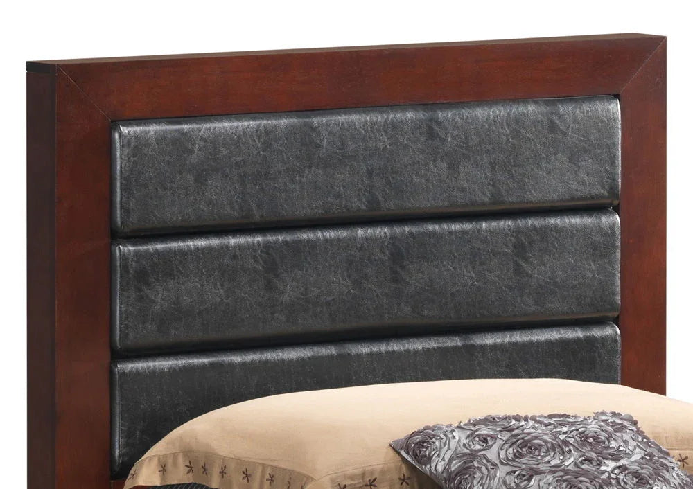Transitional Modern Design Bed - Furniture Home Direct