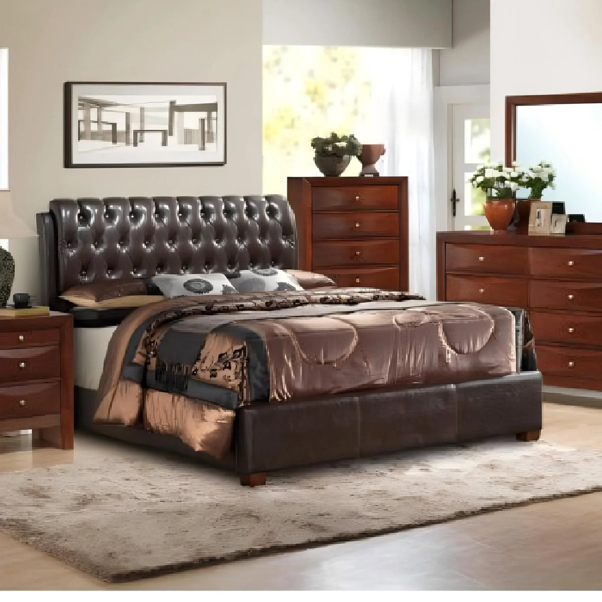 Marilla - Upholstered Bed - Furniture Home Direct