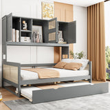 Daybed And All In One Cabinet And Shelf - Furniture Home Direct