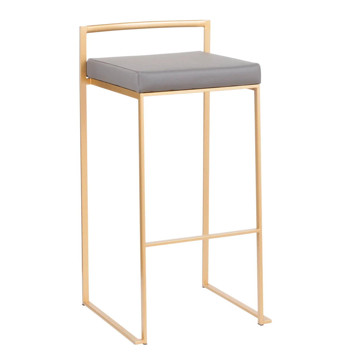 Fuji - Contemporary / Glam & Quality Construction Barstool - Furniture Home Direct