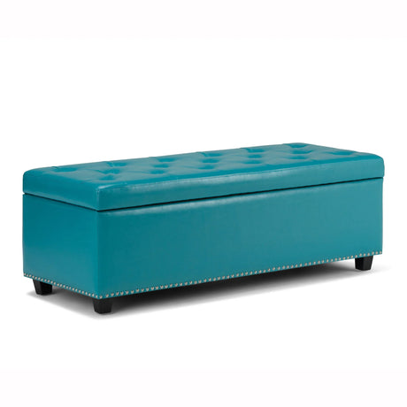 Hamilton - Upholstered Storage Ottoman - Furniture Home Direct