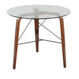 Trilogy - Contemporary Round Dinette Table - Furniture Home Direct