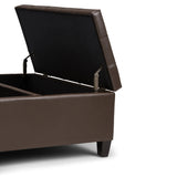 Harrison - Upholstered Coffee Table Storage Ottoman - Furniture Home Direct