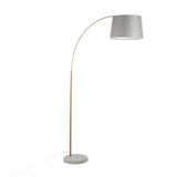 March - Contemporary Floor Lamp & Elegant Finish - Furniture Home Direct