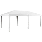 Outsunny - 10' x 19.2' Pop Up Canopy Tent, Heavy Duty Tent For Parties, Outdoor Instant Gazebo Sun Shade Shelter With Carry Bag For Catering, Events, Wedding, Backyard Bbq - Furniture Home Direct