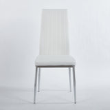 Chrome Leg Dining Chair (Set of 4)