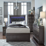 Shaker - Crocodile Metallic Mirror - Furniture Home Direct