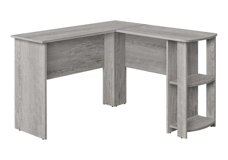Computer Desk, Home Office, Corner, Storage Shelves, L Shape, Laptop, Contemporary & Modern - Furniture Home Direct
