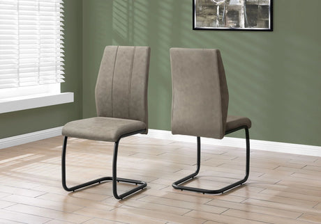Dining Chair, Side, Upholstered For Dining Room, Contemporary & Modern (Set of 2) - Furniture Home Direct
