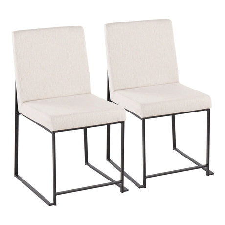 Fuji - Contemporary Modern Elegance With High Back Dining Chair (Set of 2) - Furniture Home Direct