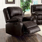 Zuriel - Synthetic Leather Recliner Chair - Furniture Home Direct