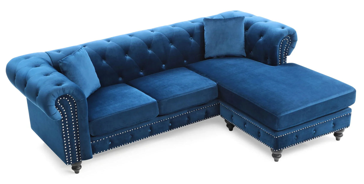 Nola - Luxurious Design Sofa Chaise - Furniture Home Direct