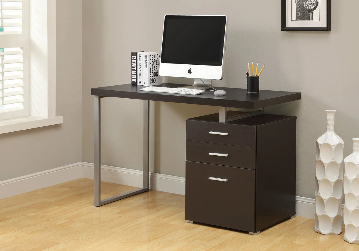 Computer Desk Left Right Set-Up Storage Drawers For Home Office - Furniture Home Direct