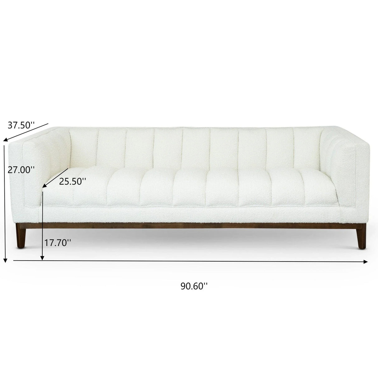 Melissa - Mid Century Modern Sofa - Furniture Home Direct