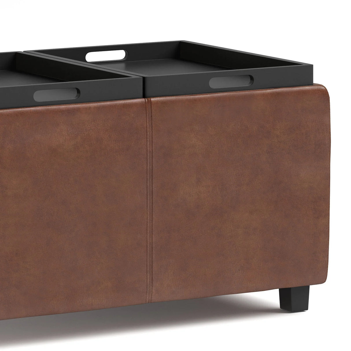 Avalon - Upholstered Storage Ottoman - Furniture Home Direct