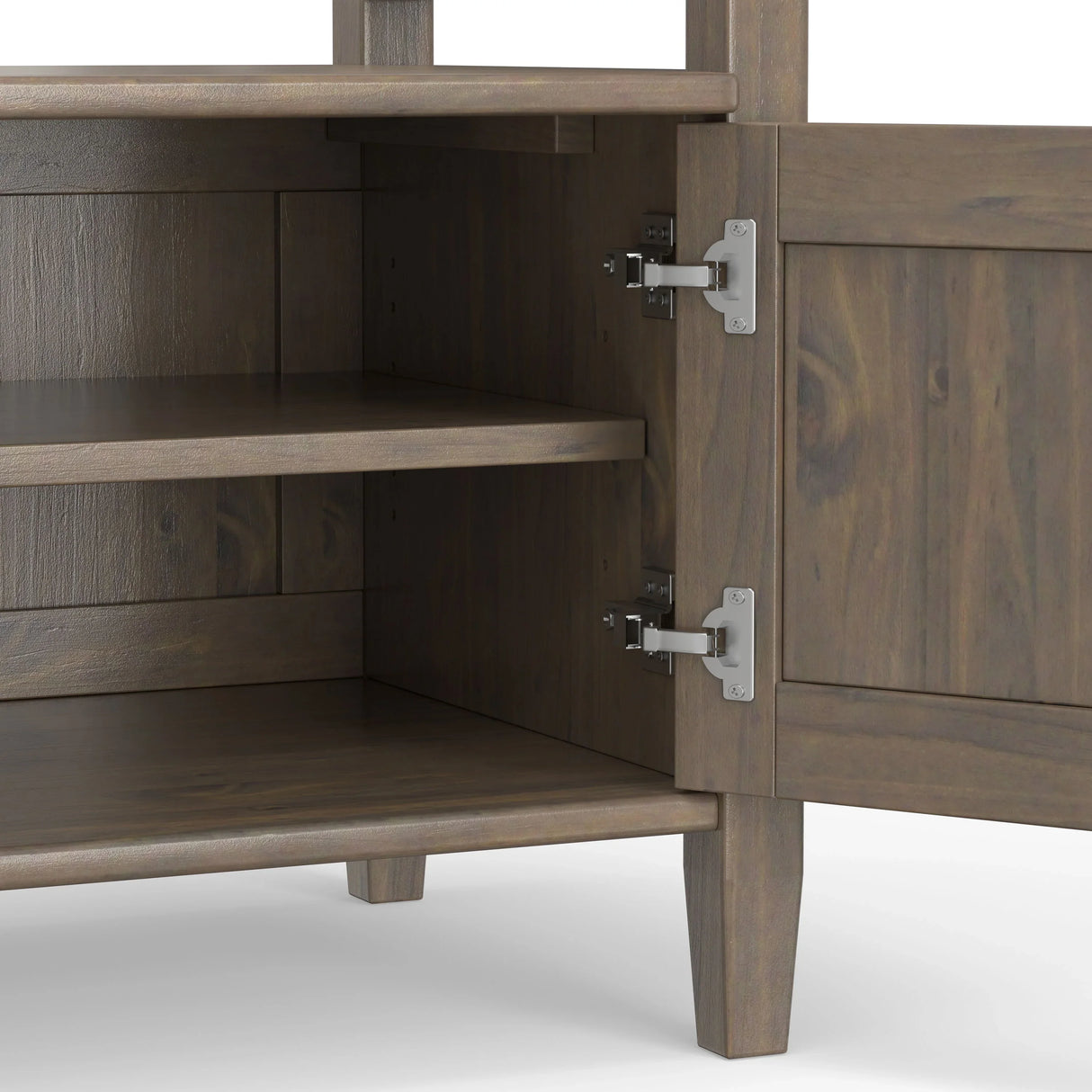 Ela - Entryway Storage Bench - Smoky Brown - Furniture Home Direct