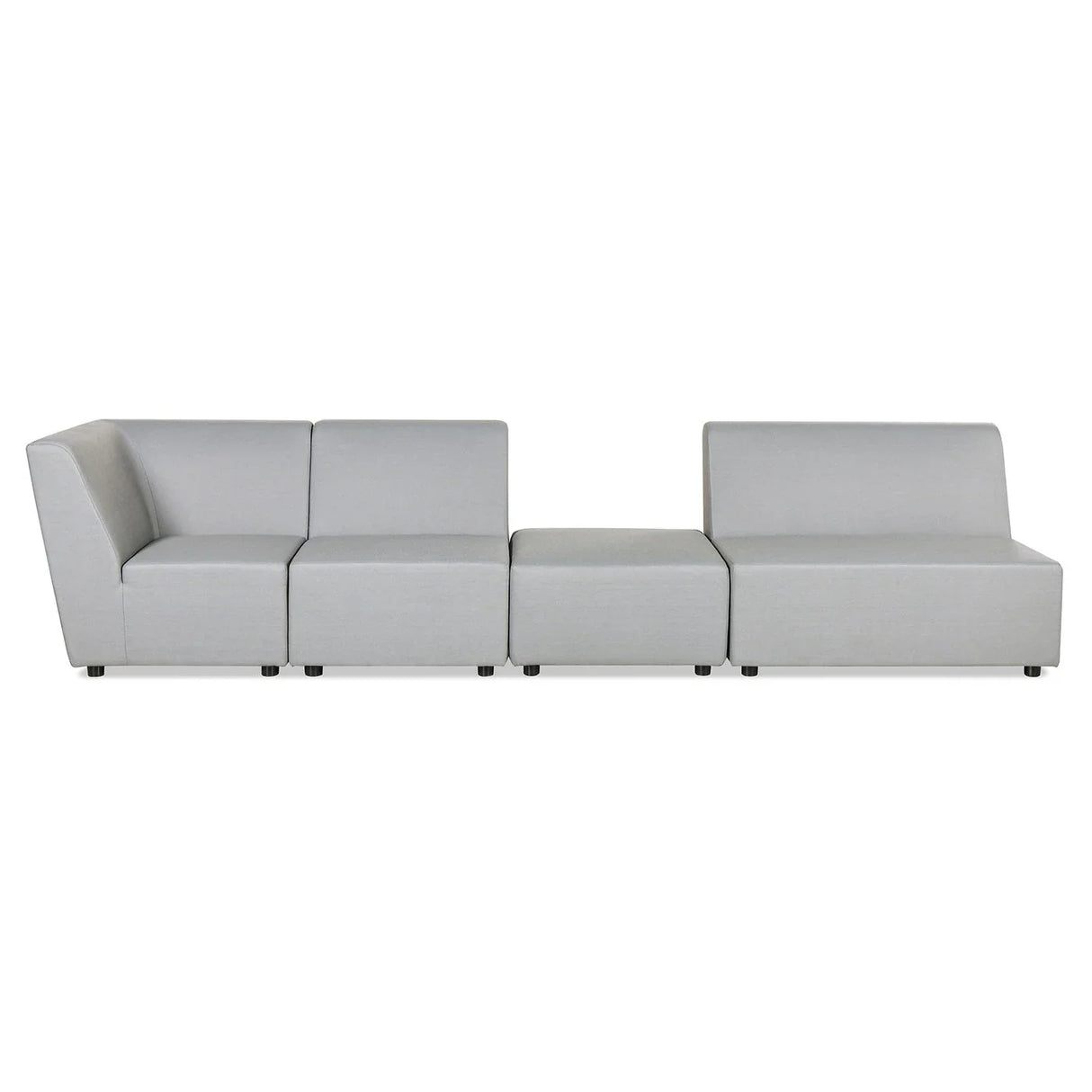 Cleo - Modular Upholstered Deep Seating Patio Armless Chair Axroma Olefin - Furniture Home Direct