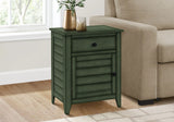 Accent Nightstand, Storage Drawer, Transitional - Furniture Home Direct