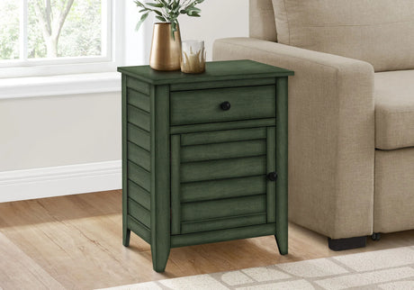 Accent Nightstand, Storage Drawer, Transitional - Furniture Home Direct